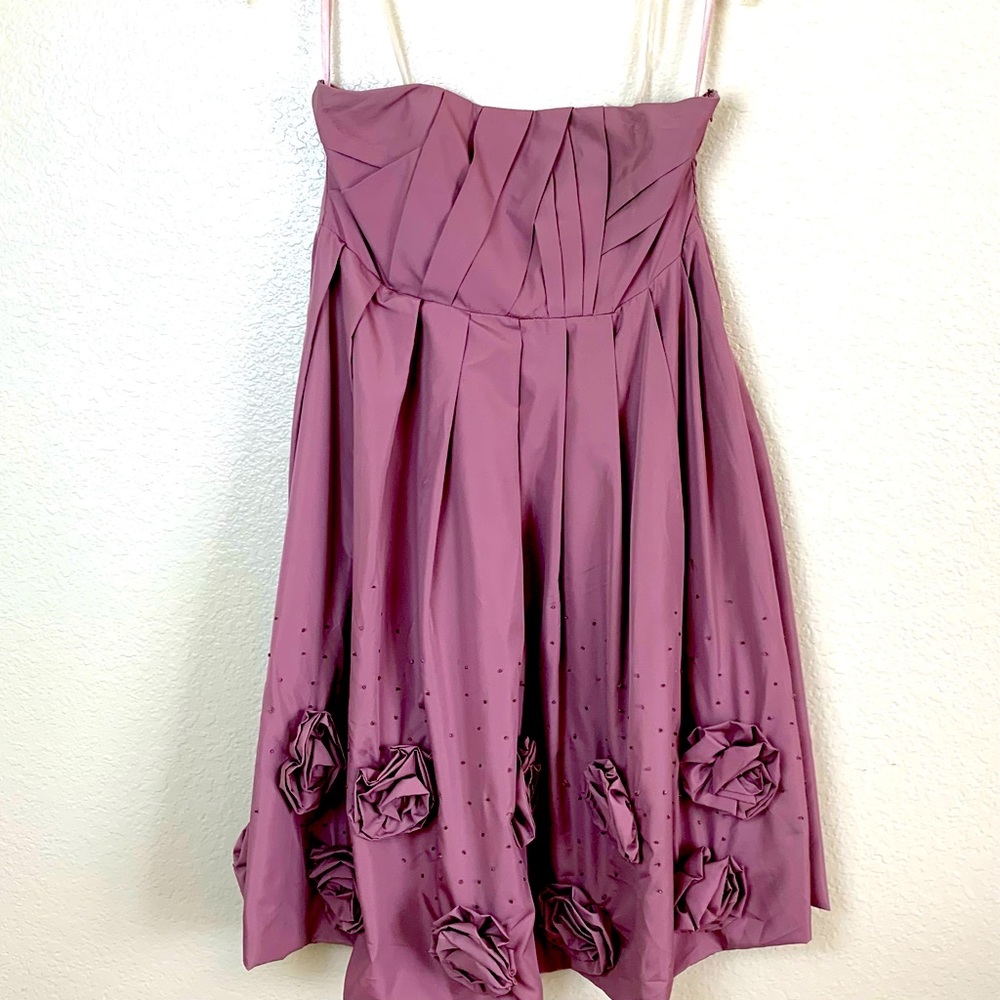 Pink Ruffle Tunic Dress